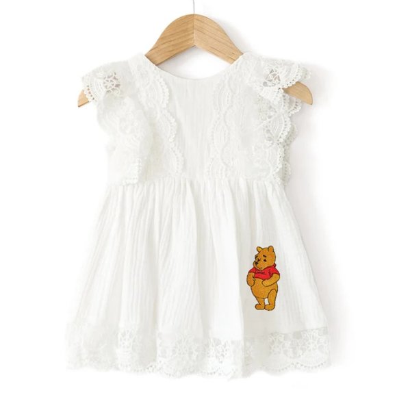 boutique Other - Classic Winnie the Pooh Lace Boho Birthday Outfit Dress Clothes Disney